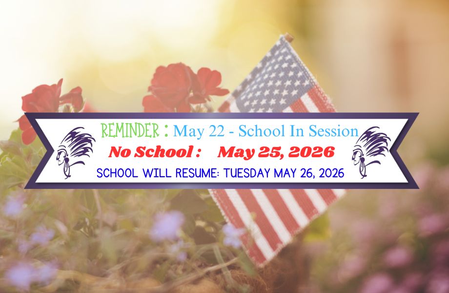 Memorial Day Holiday Break Reminder Web